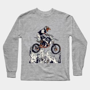 Born to Fly - Motocross Racer Long Sleeve T-Shirt